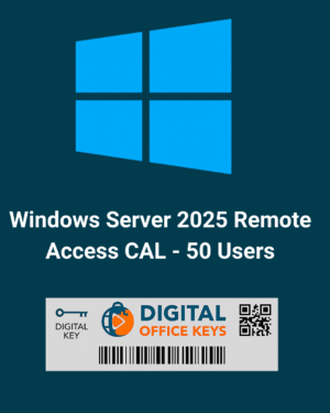 Cal de Acesso Remoto Windows Server 2025 – 50 Usuários